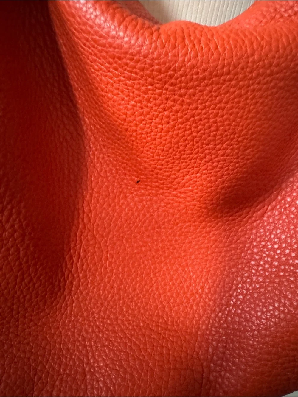 Orange  Leather Hobo Shoulder Bag - Stylish Everyday Carry Kate Spade